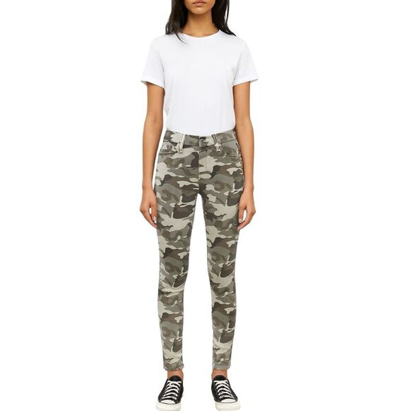 Kendall + Kylie The Sultry Ultra High Camo Skinny Jeans - Size 27 - Picture 1 of 6